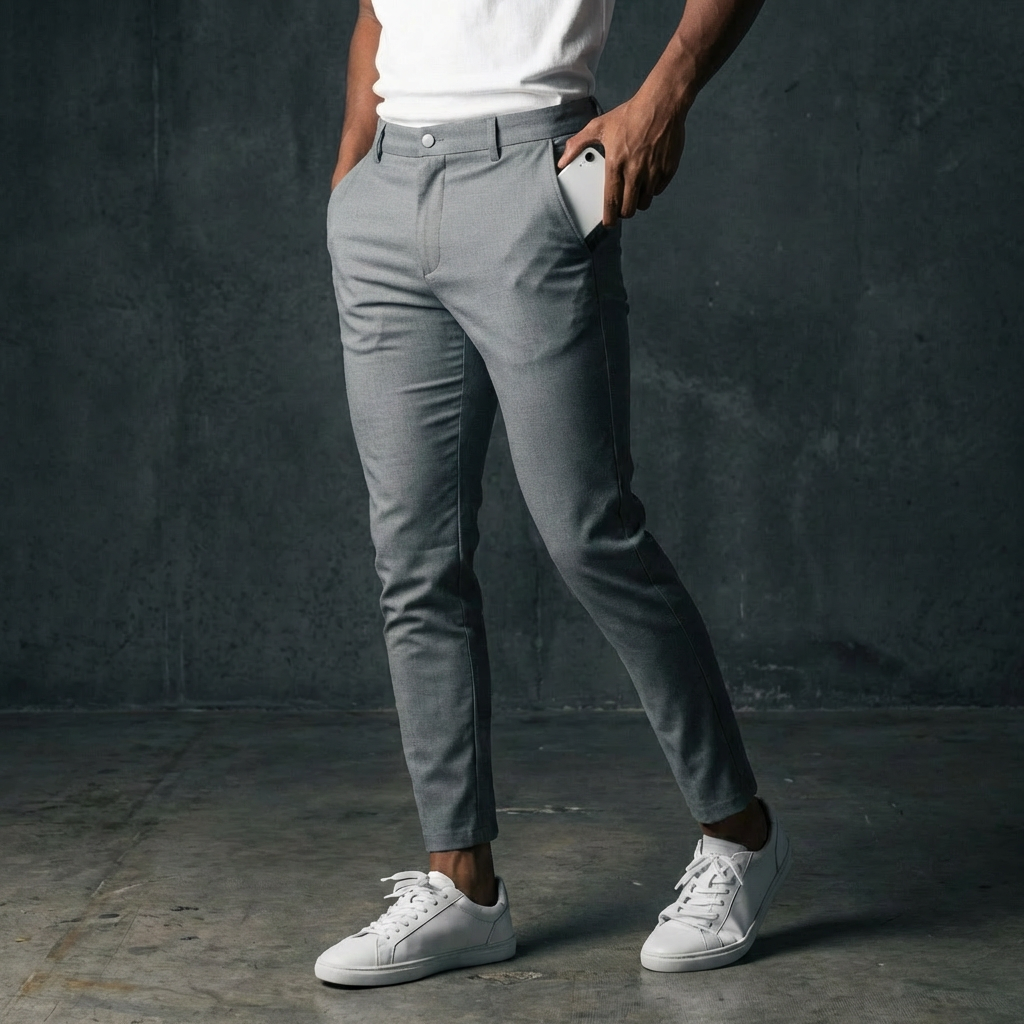 MEN’S TROUSERS | SLIM FIT | STRETCH | TAPERED LEG
