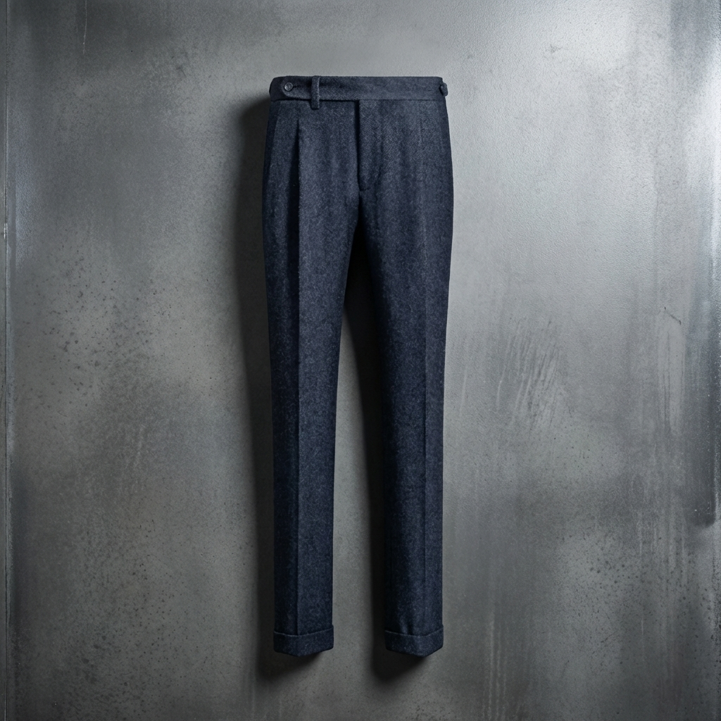 MEN’S TROUSERS | PLEATED | TAILORED FIT | BUTTON-TAB WAIST