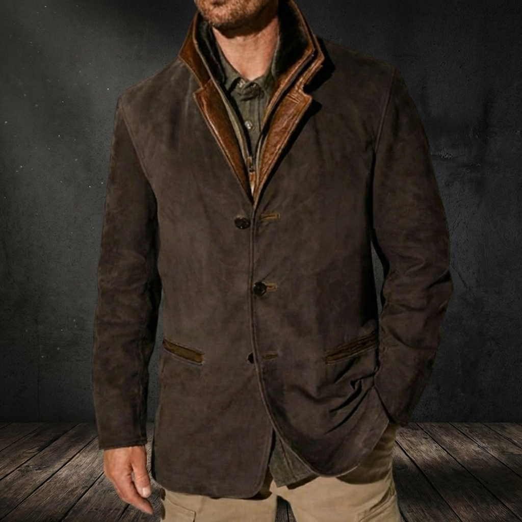 MEN’S BLAZER | VEGAN SUEDE | STANDARD FIT
