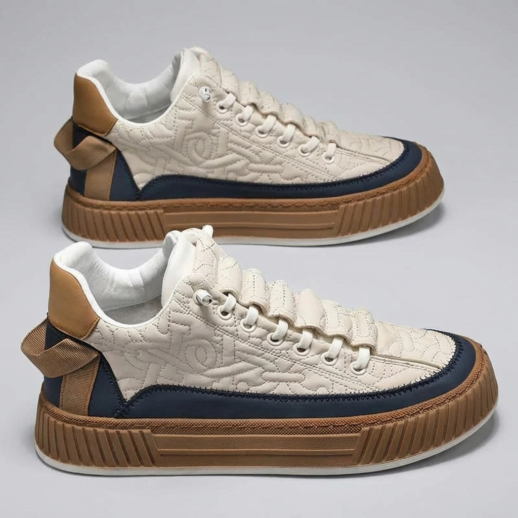 MEN’S SNEAKERS | COURT | QUILTED SYNTHETIC | VEGAN PANELS