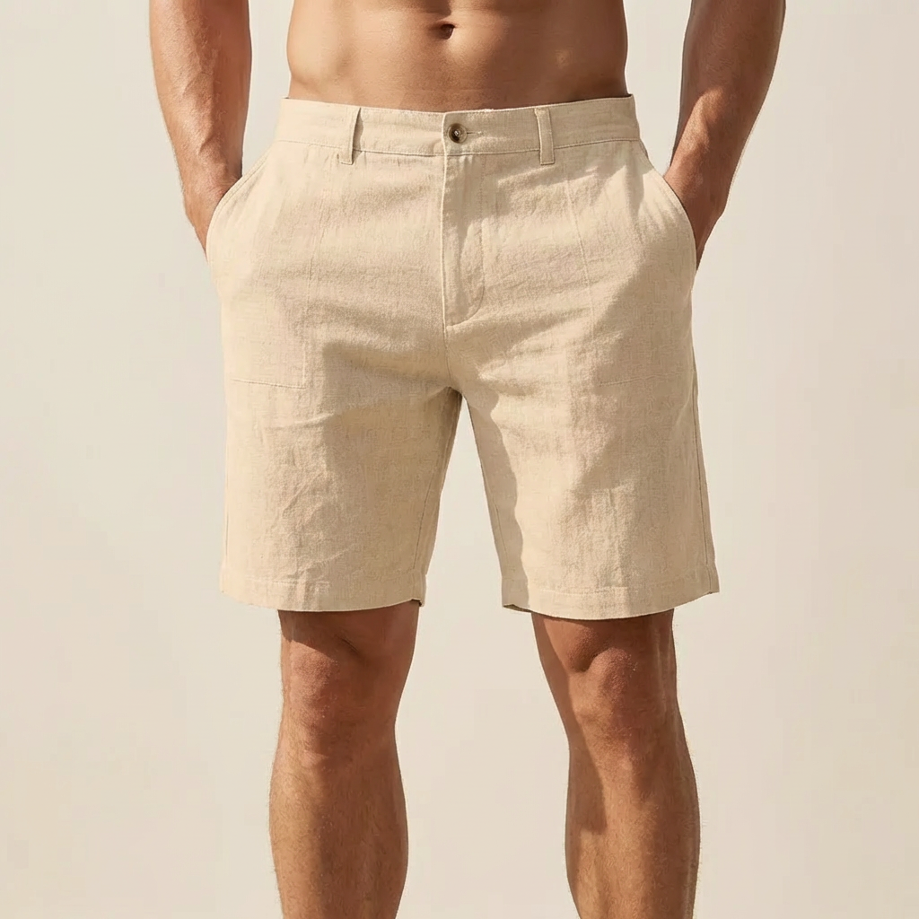 MEN’S SHORTS | BUTTON CLOSURE | RELAXED FIT | TAILORED