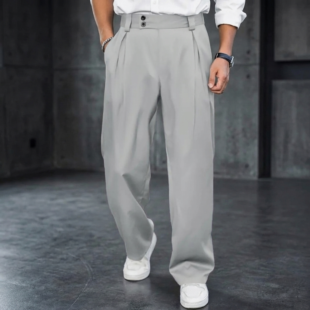 MEN’S TROUSERS | PLEATED | RELAXED FIT | TAILORED