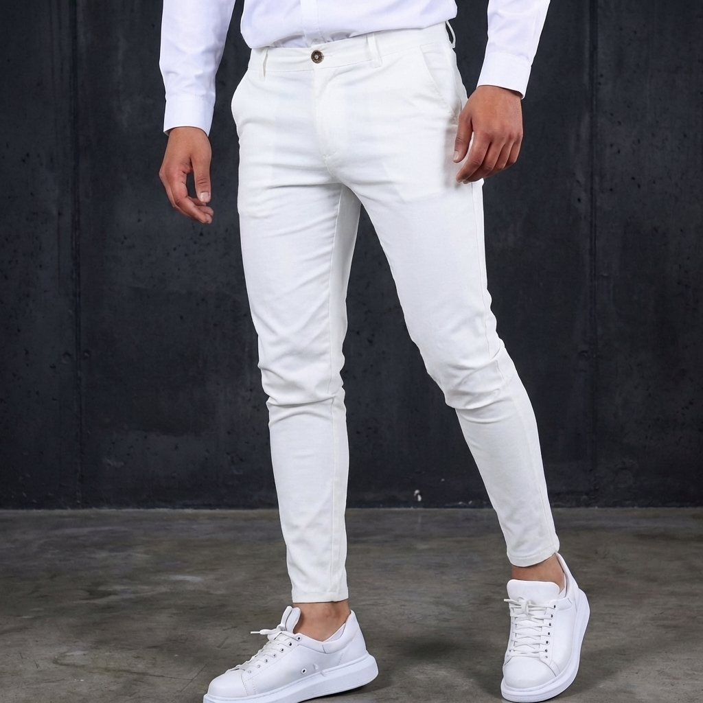 MEN’S TROUSERS | VISCOSE | SLIM FIT