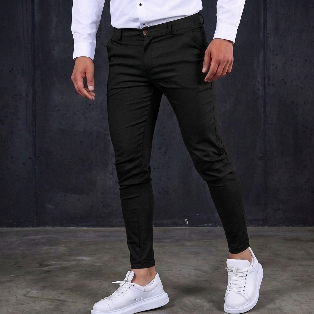 MEN’S TROUSERS | VISCOSE | SLIM FIT