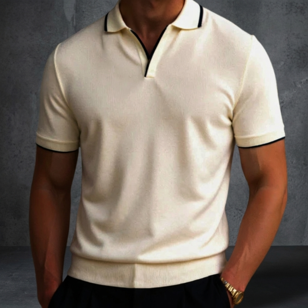 MEN’S POLO | CONTRAST TRIM | Short Sleeve