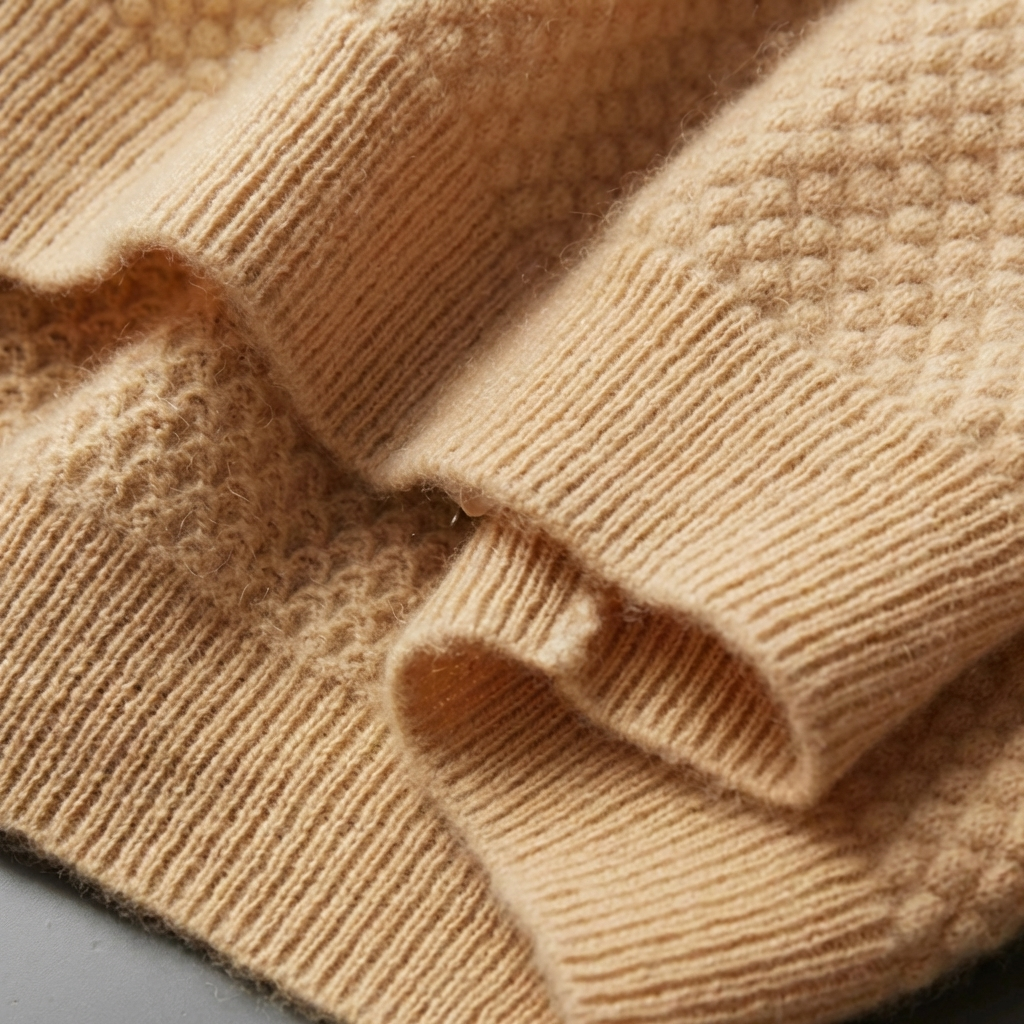 MEN’S POLO | TWO-TONE | MERINO WOOL CASHMERE | SHORT SLEEVE