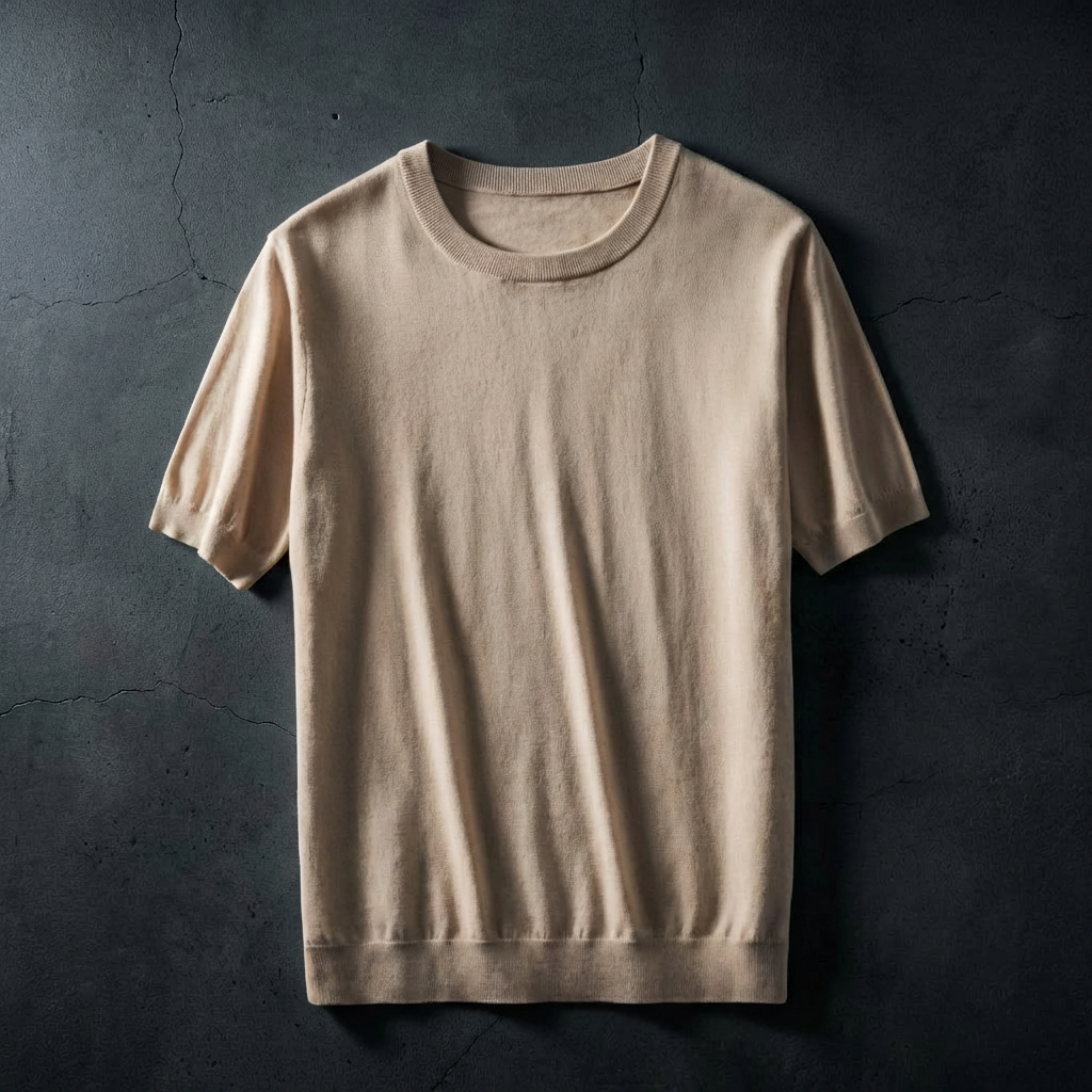 MEN’S KNIT POLO | WOOL | SHORT SLEEVE | MICRO-TEXTURE